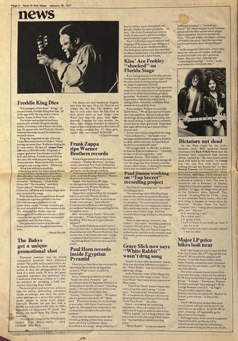 The Rock-N-Roll News